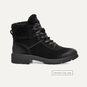 NIB UGG Harrison Cozy Lace Boots